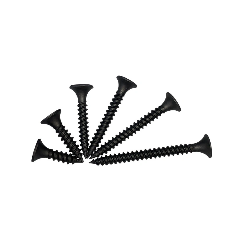 Drywall Screws Can Be Customized M3.5 M4.2 #6 #8 Phosphorus Black Grey Zinc Plated Horn Bugle Head Cross Truss Head
