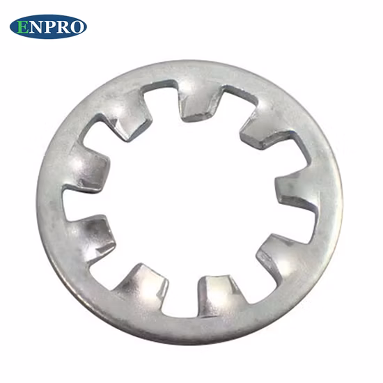DIN6797 6798 Manufacturer Metal Gasket 304 316L Stainless Steel M4 M8 Locking Internal External Teeth Lock Washer