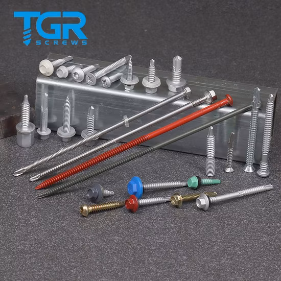 Self Drilling Screw Roofing Fasteners Bimetal Screw